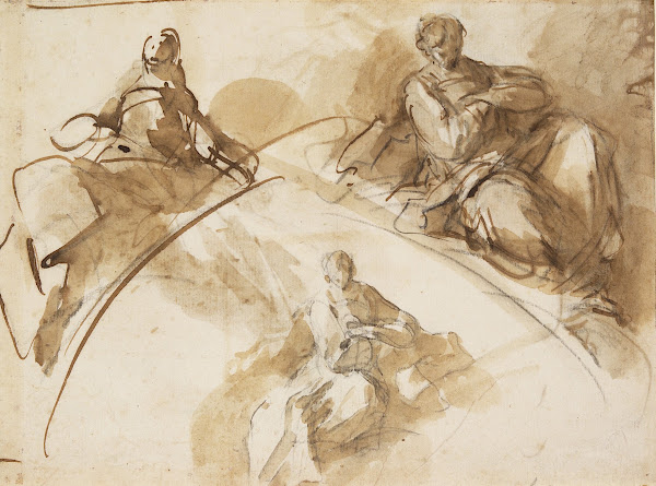 Studies for Arch Figures c 1785