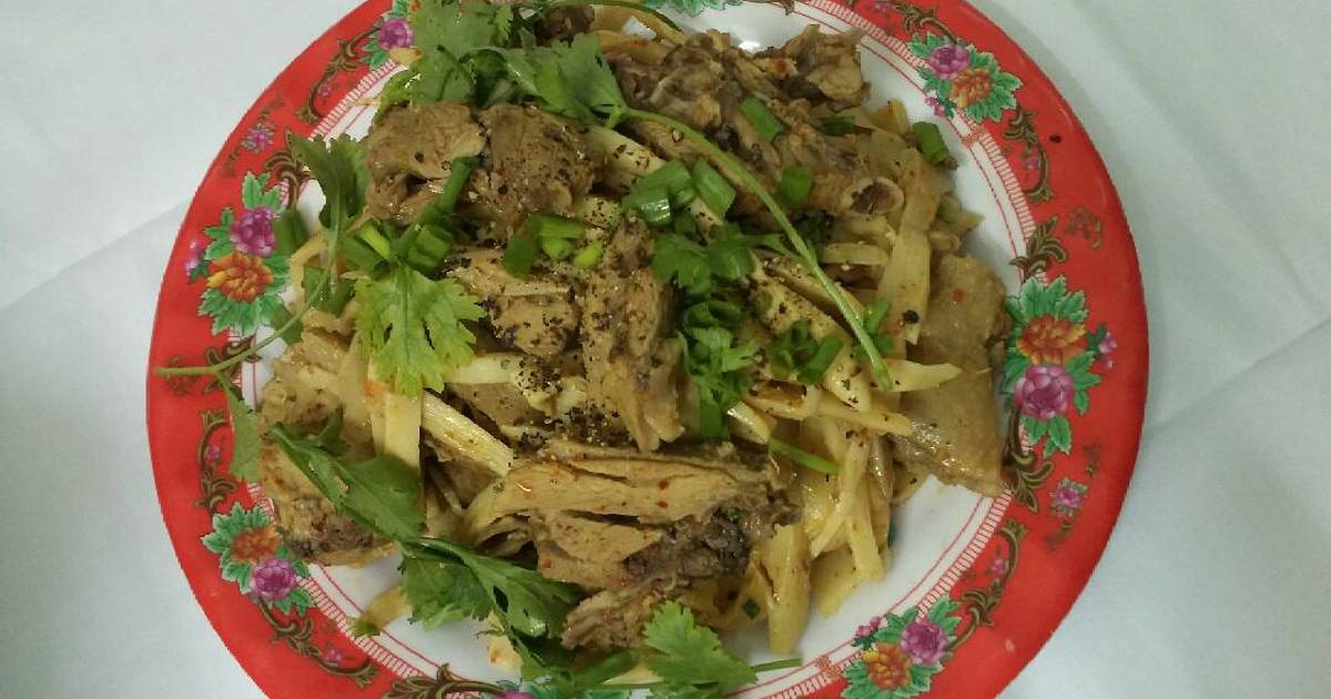 Vịt kho măng
