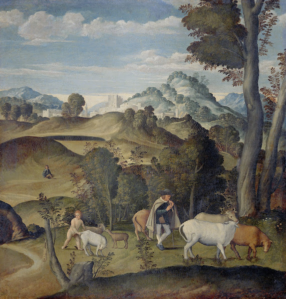 The Young Mercury Stealing Cattle from the Herd of Apollo 1530   1550