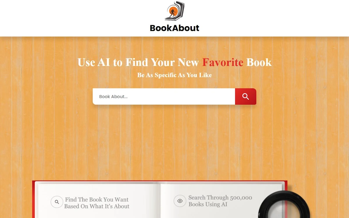 Captura de Bookabout.io