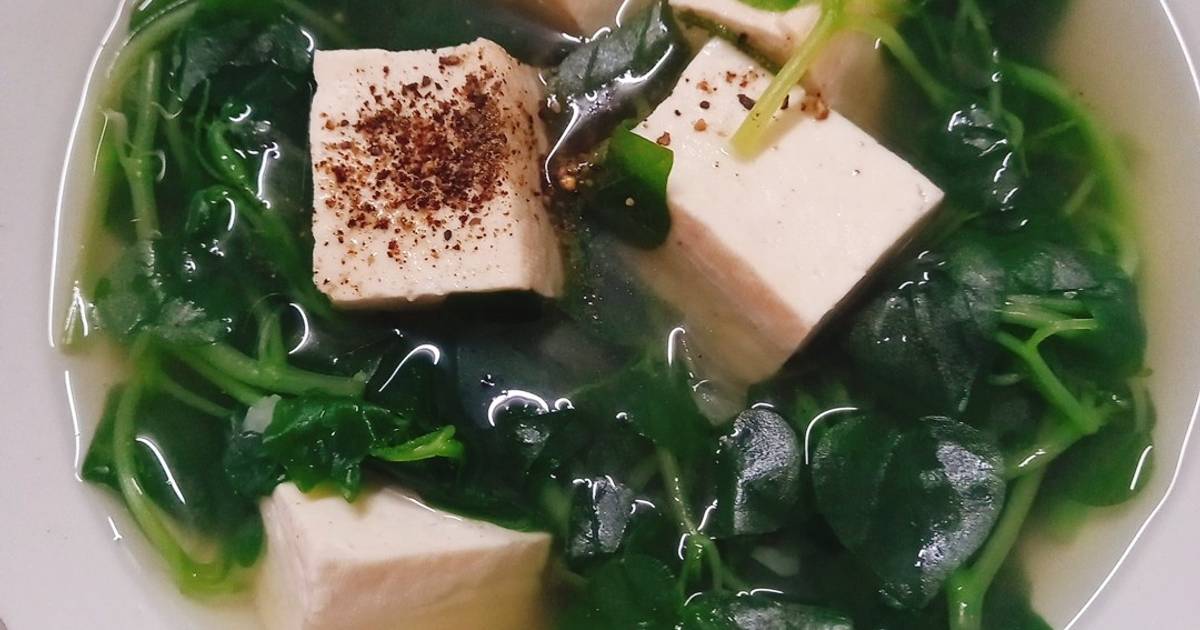 Canh càng cua tàu hũ