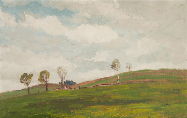 Landscape fin the vicinity of Kameničky