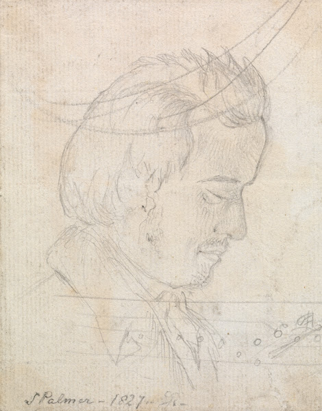 Portrait Head of Samuel Palmer 1827