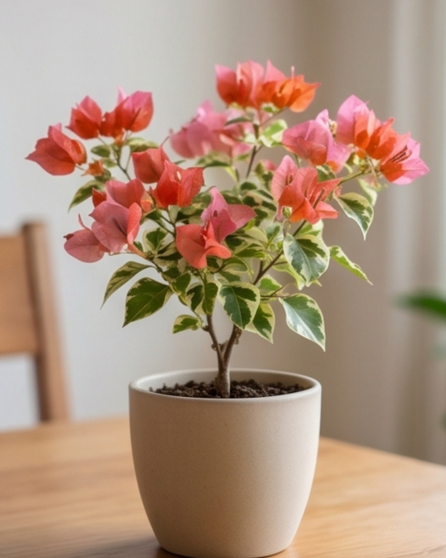 Imported Tiger Marble Bougainvillea Plant — view 4