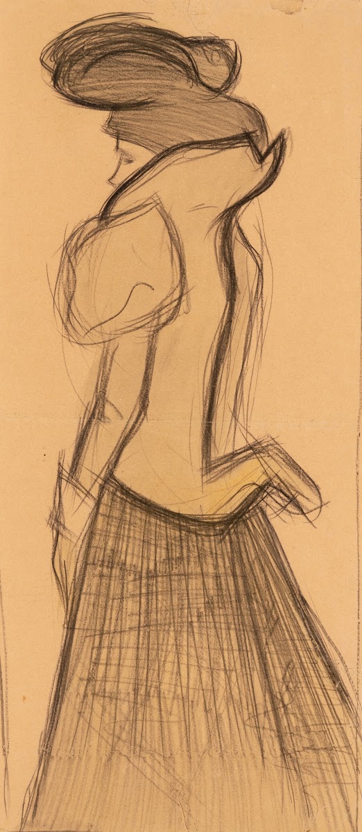 Figura de mujer Profile of a lady 1902