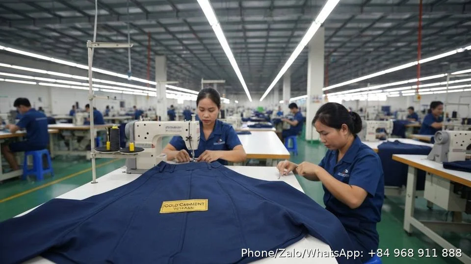 custom workwear - Gold Garment Vietnam