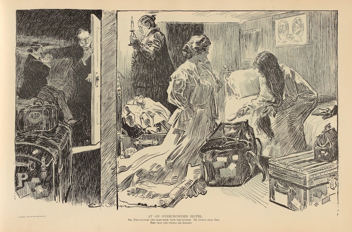 At an overcrowded hotel 1893 1900