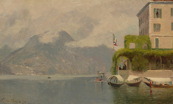 Lake Como Italy 1869