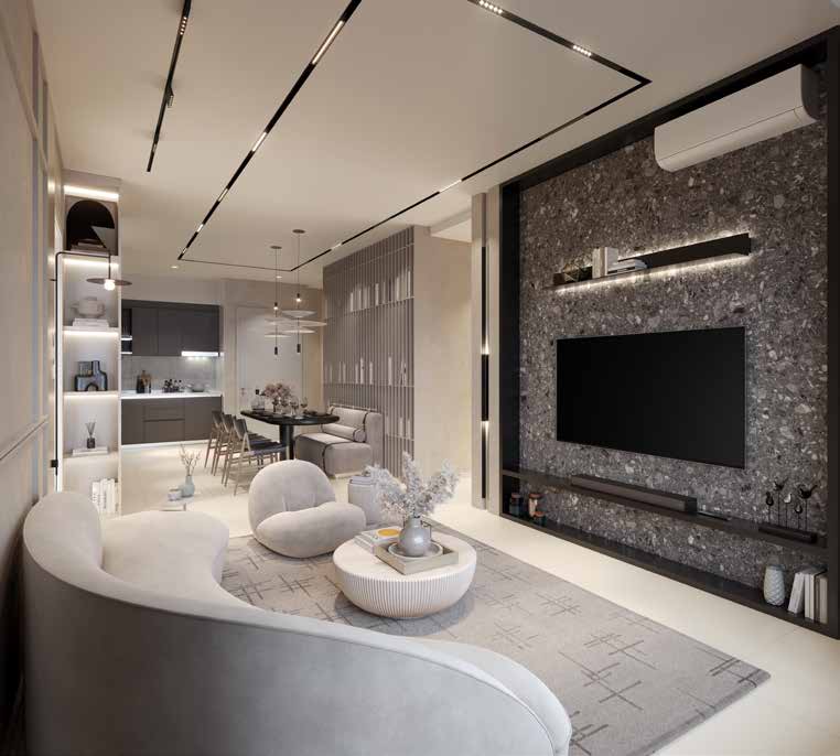 Avantro Residences — living dining room