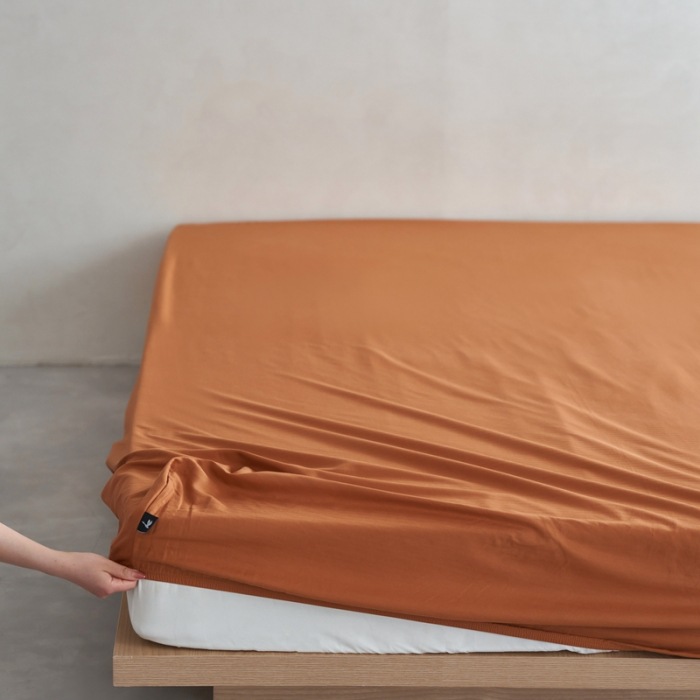 Cotton Fitted Sheet, 100% Cotton, 1.8 m