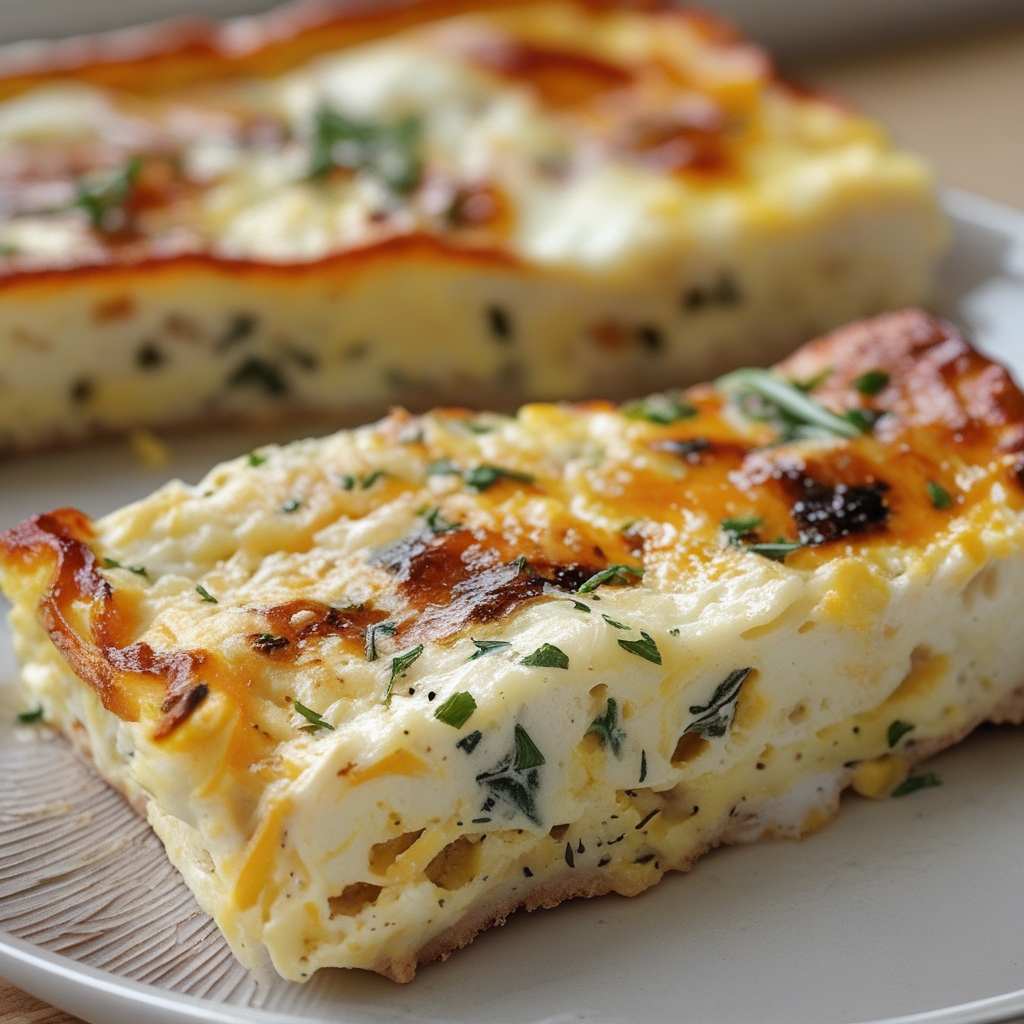 Keto Egg and Cheese Breakfast Casserole Easy Homemade Low-Carb Start