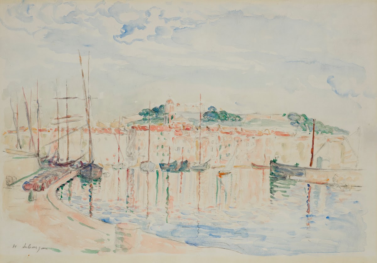 Le Port de Saint Tropez 1906 1907