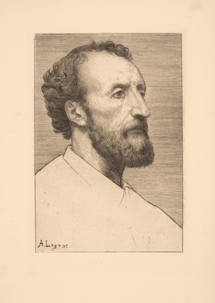 Portrait Of De M J Delou 1877