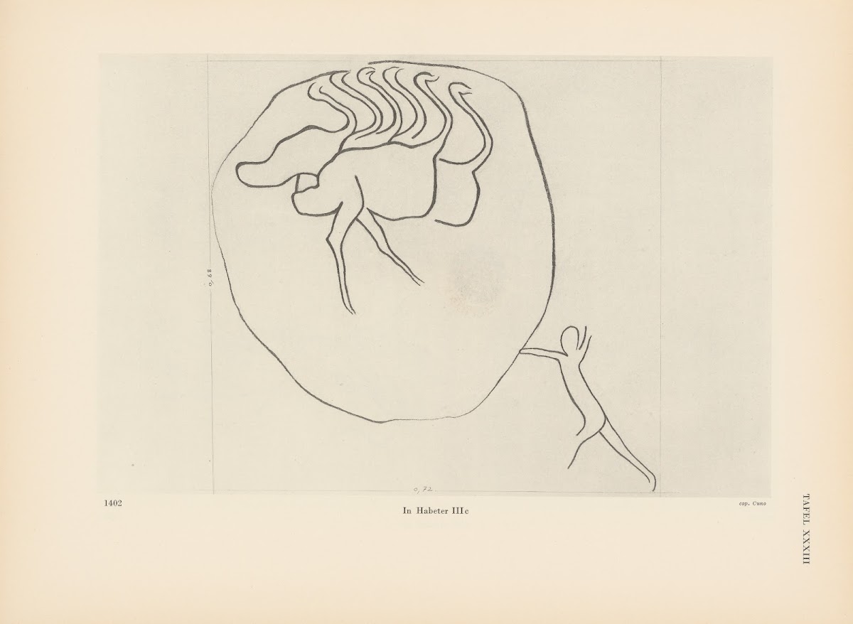 Ekade Ektab die Felsbilder Fezzans Pl33 1937
