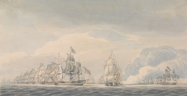 The Battle of Cape St Vincent 1797