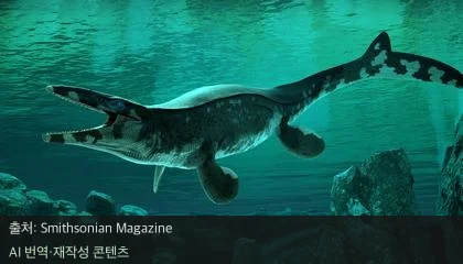 모사사우루스 - 바다의 티라노사우루스? 거대 모사사우루스 발견