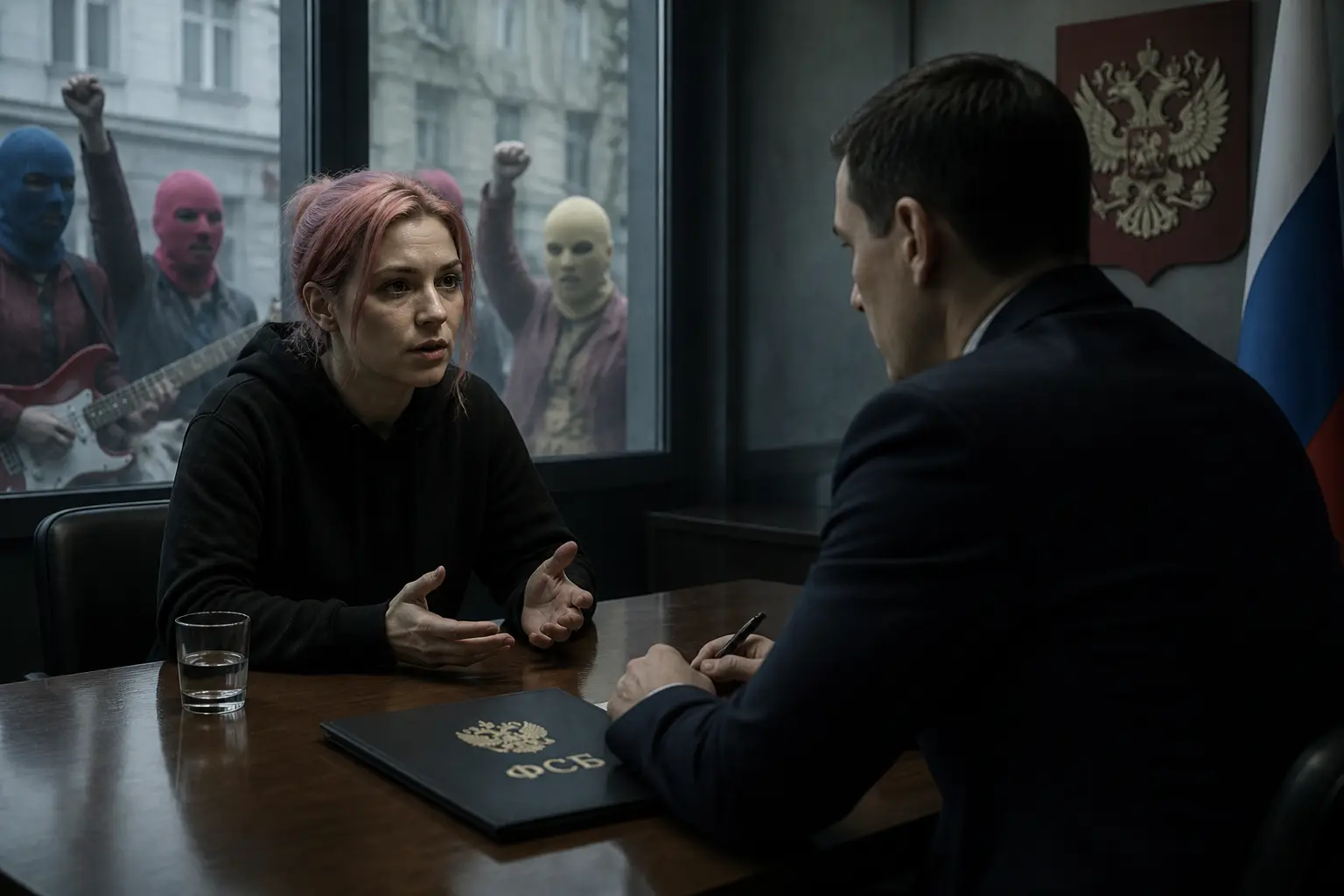 Editorial image for Pussy Riot member claims FSB recruited her to spy on activists