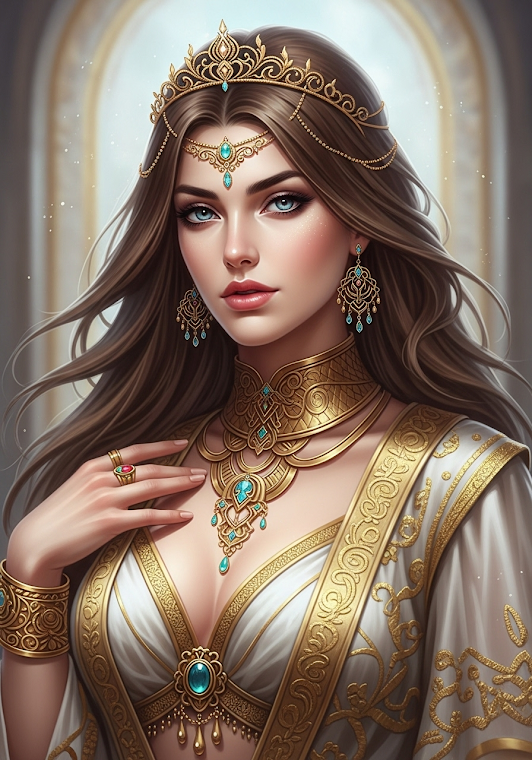 Golden Fantasy Maiden
