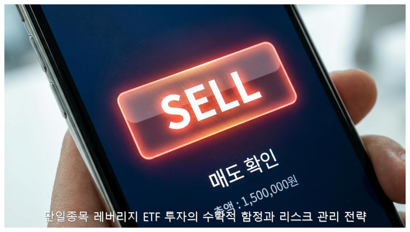 단일종목 레버리지 ETF 투자의 수학적 함정과 리스크 관리 전략 핵심 안내 및 분석 인포그래픽 (7)