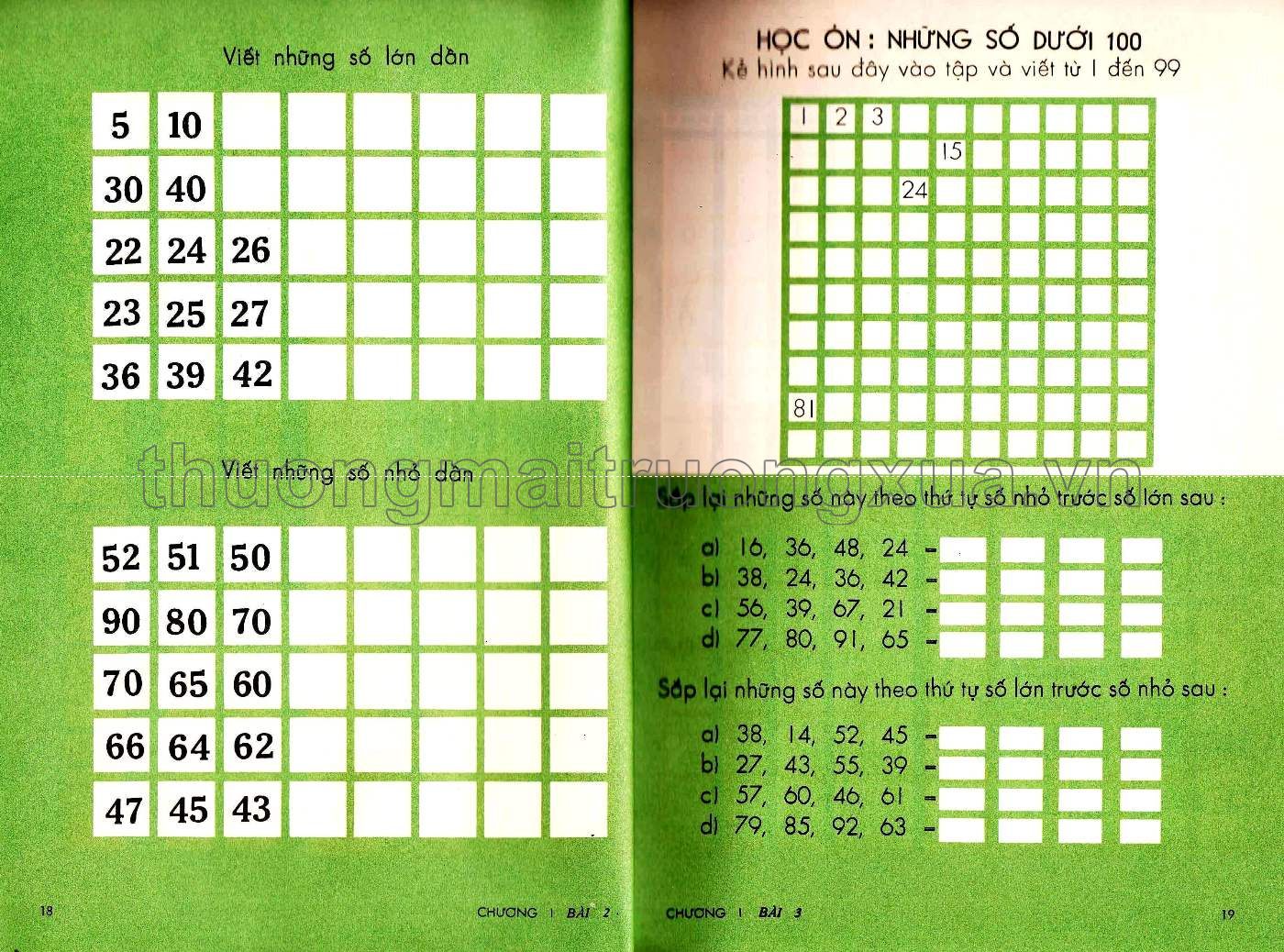 Em học toán lớp tư (1965) - Trang 10