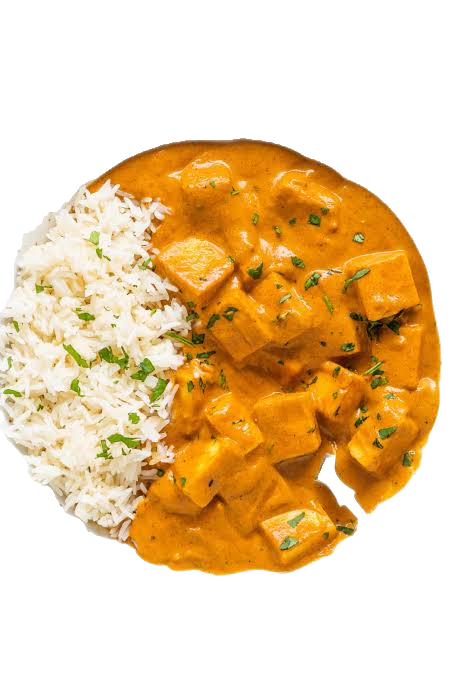 Paneer Butter Masala with Rice
