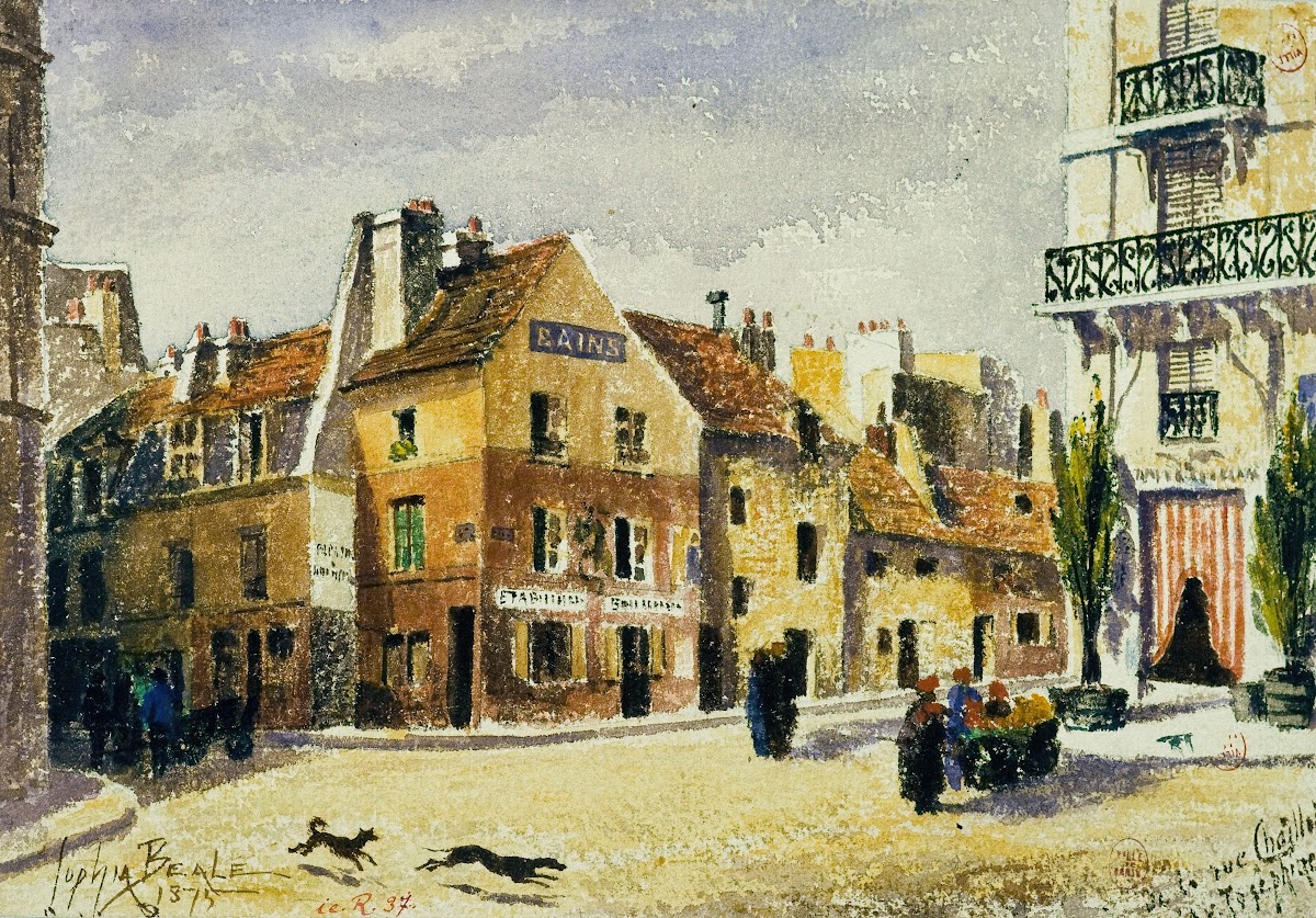 La rue de Chaillot et lavenue Joséphine 1875