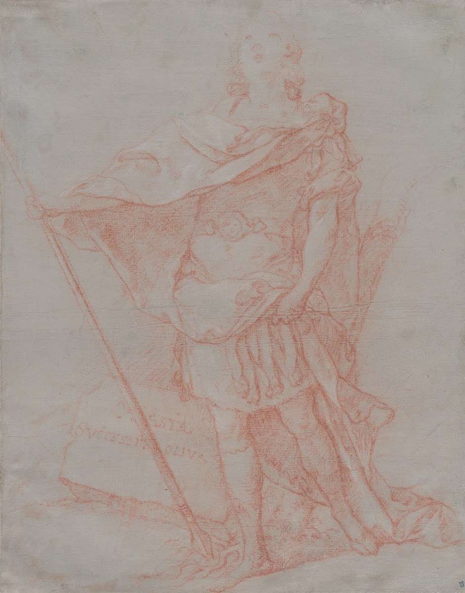 Louis XV as a Roman Emperor ca 175060