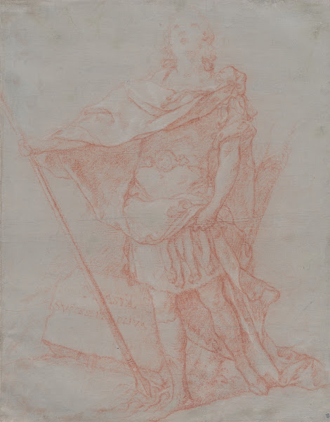 Louis XV as a Roman Emperor ca 175060