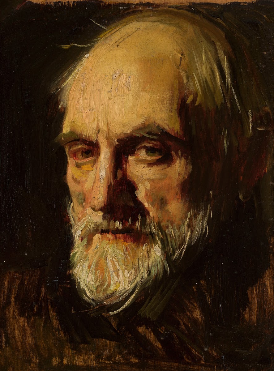 Portrait of Zygmunt Dworzak 18671925 painter 1921