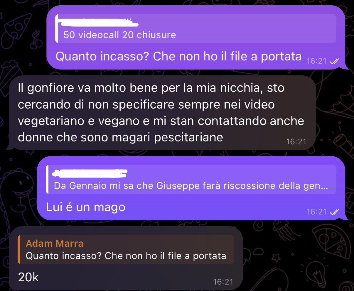 Risultato cliente 16