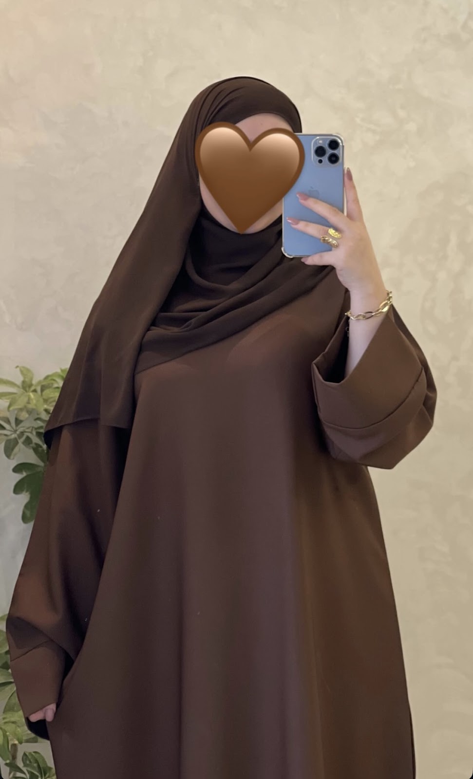 Brown Haya Abaya