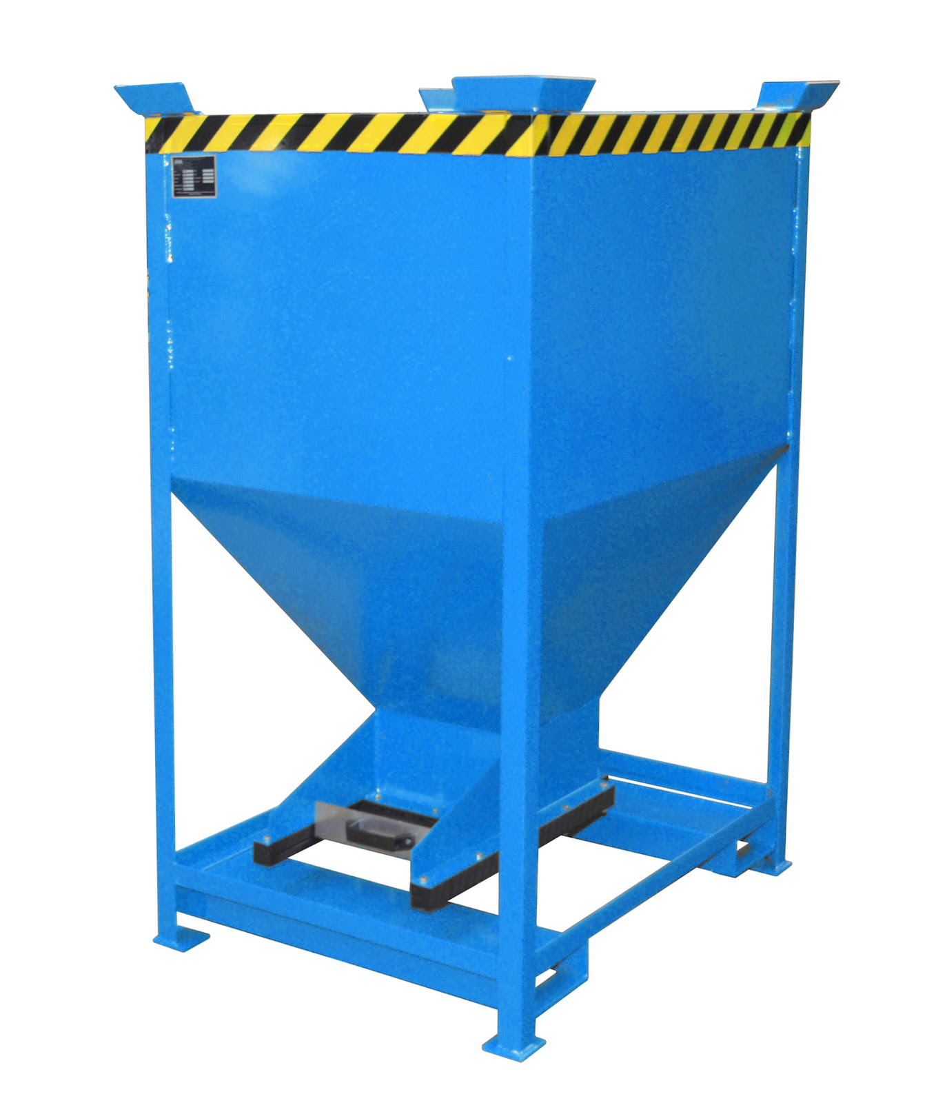 Silocontainer SG-D 600, gelakt, Lichtblauw