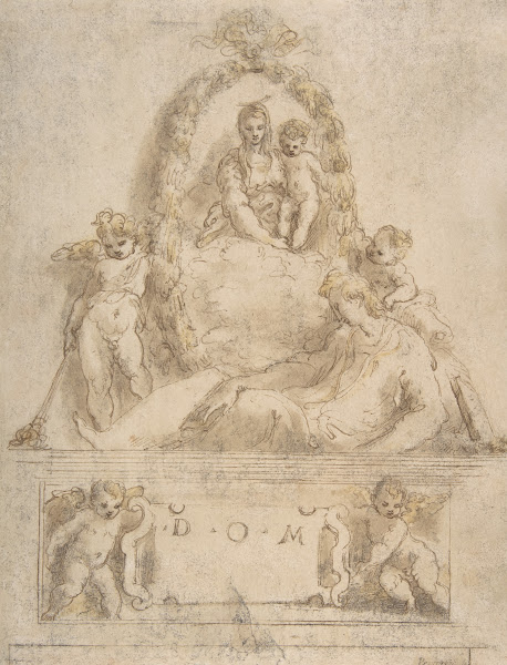 Design for the Tomb of a Youth 1524 25