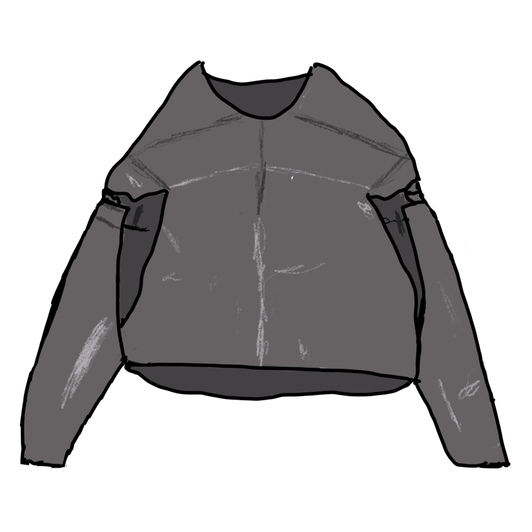Yeezy Ye's Structured Foam Pullover product image
