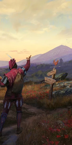 Artwork, Digital Art, Video Game Art, Video Games, The Witcher 4K Wallpaper Background