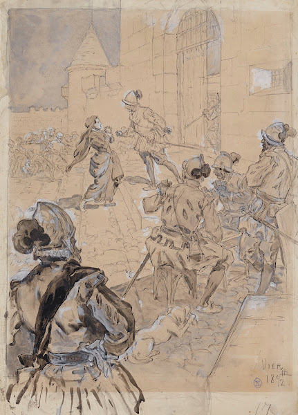 Le duc et le sculpteur Pauvre fille cest en vain que tu lattends 1892