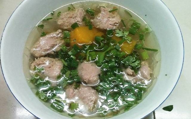 Canh Bí Đỏ Nấu Mọc
