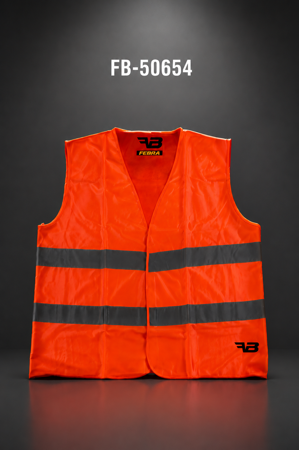 CHALECO NARANJA REFLECTANTE HOMOLOGADO