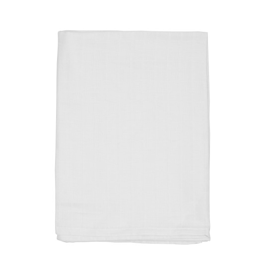 Diaper Twins muslin 110x75 mono white