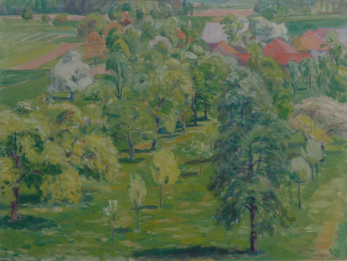 Frühling am Attersee 1946