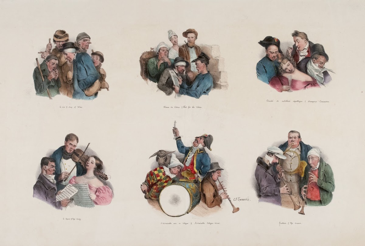 Petites grimaces par Traviès