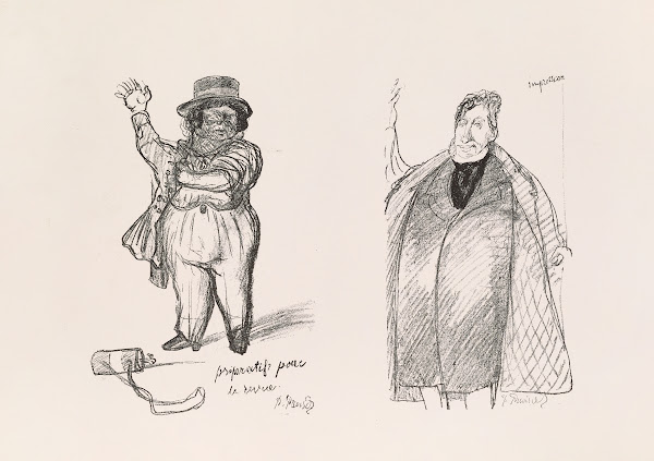 Les caricatures de Puvis de Chavannes Pl13 1906