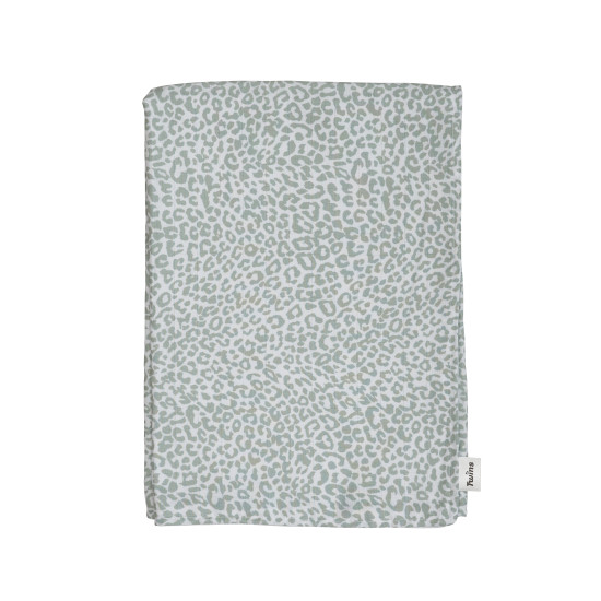 Дитячий плед Twins мусліновий 110х75 подвійний Ментол