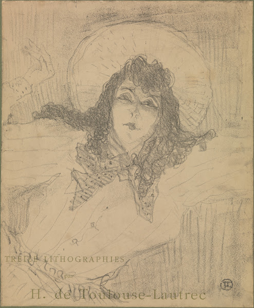 May Belfort Title page for Treize Lithographies 1898