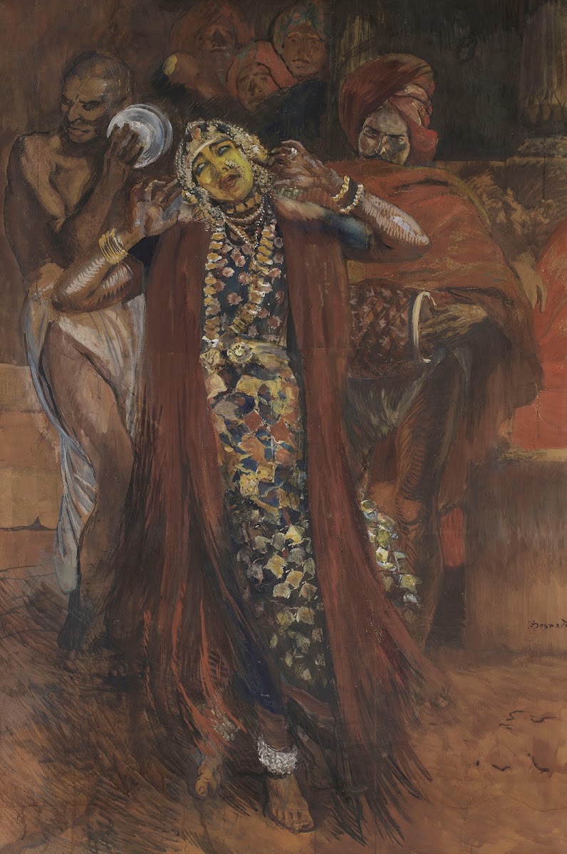 Danseur hindou ou Le Danseur au masque jaune 1911