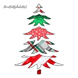 Christmas Tree Canva Frame Editable Canva Frame photo 2 template 122