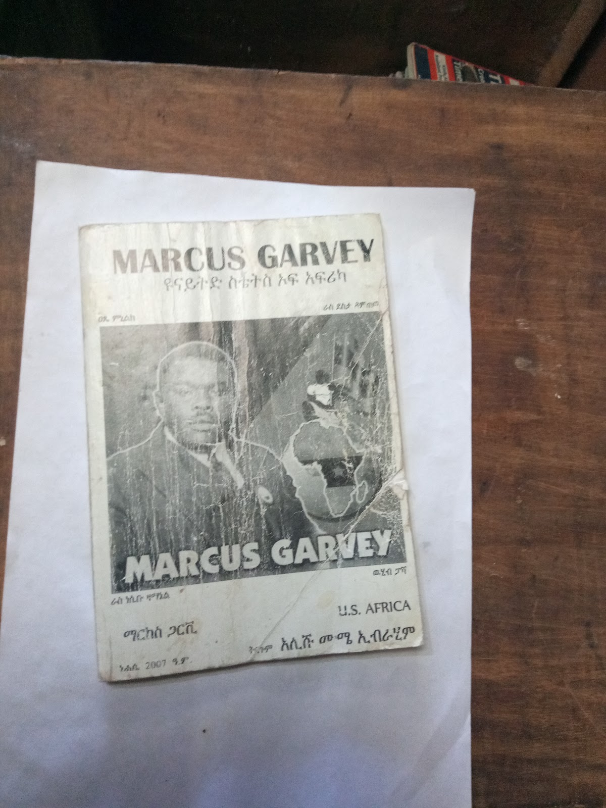 Marcus Garvey United State of Africa