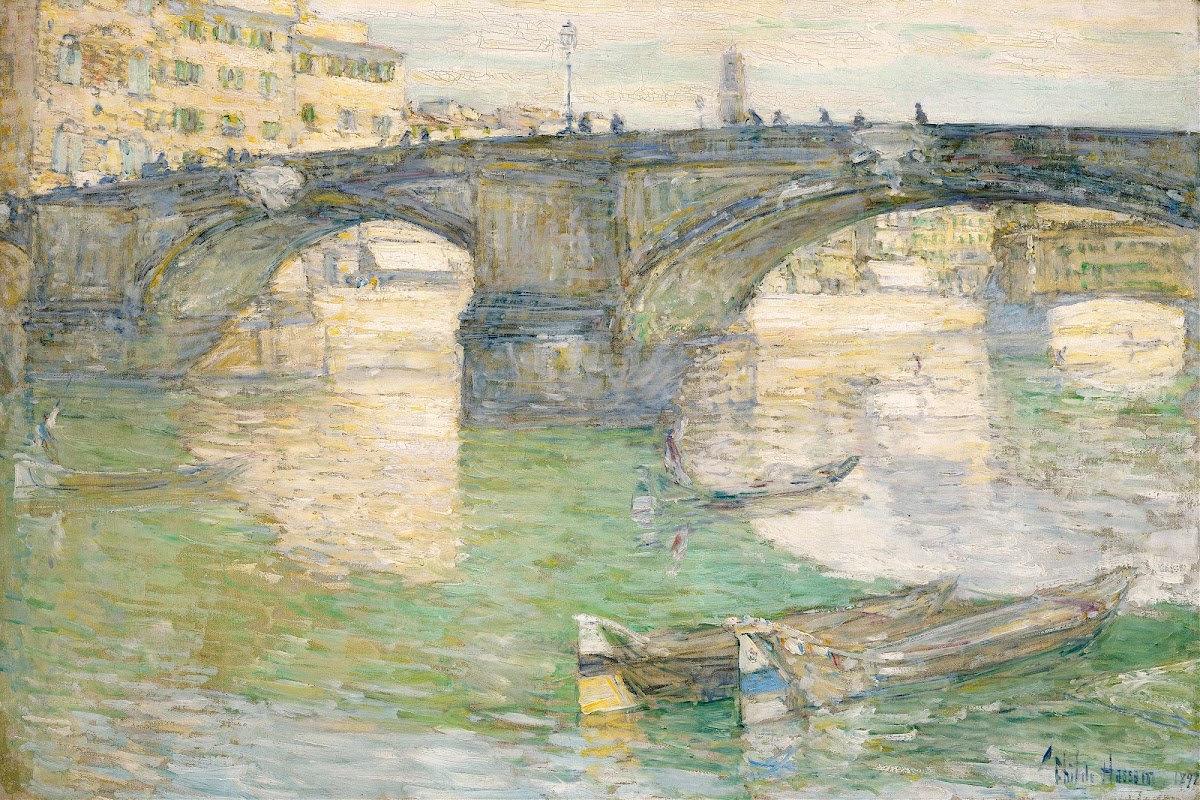 Ponte Santa Trinità 1897