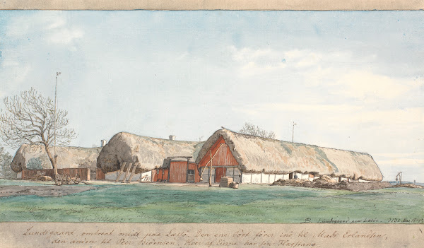 Lundsgaard Omtrent Midt På LæSsø 1848   1849