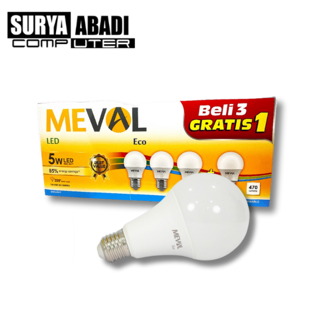 MEVAL LED 5W PAKET